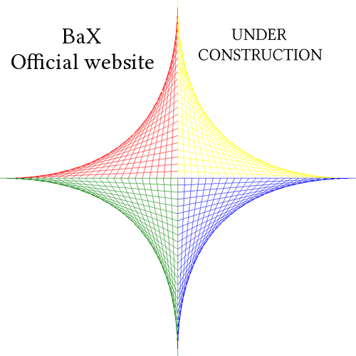 BaX website under construction